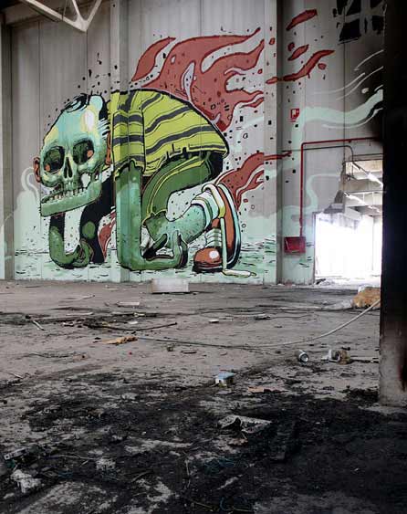 aryz tendances graphiques inspiration street art espagne graffiti