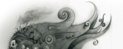 Illustrations et tendances avec des dessins pleins d'inspirations de monstres et diverses créatures par Bayo, illustrateur mexicain.