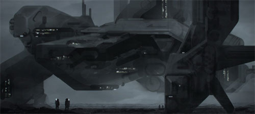 steve burg concept art science fiction