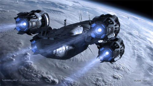 steve burg concept art science fiction