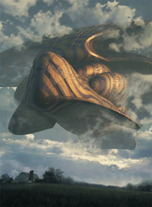 steve burg concept art science fiction