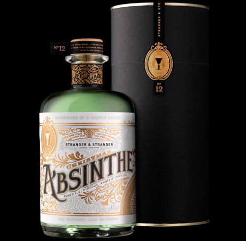 Packaging absinthe bouteille par Stranger & Stranger