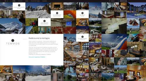 webdesign site hotel luxe